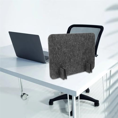 Acoustic Desk Divider Felt Desk Divider Panel for Office Home Privacy Screen Workspace Separation Under Table Board Classroom Accessories