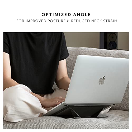 Native Union Rise Laptop Stand – Ultra-Slim Portable Folding Laptop Stand – Ergonomic & Optimized Viewing Angle – for All Laptops 13-16"