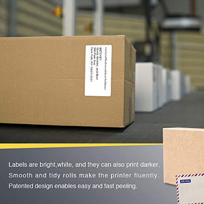 BETCKEY - 4" x 2" (102 mm x 51 mm) Thermal Labels, [16 Roll/12000 Labels] - color: 16 Rolls