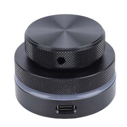 Customizable Knob, RGB Lighting 3 Control Modes BT 2.4G USB C Wired Connection, with Customizable Functions for OS X HarmonyOS iOS