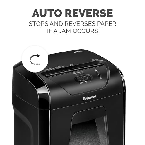 Fellowes Powershred 60MC Micro-Cut 10 Sheet Home Office Paper Shredder