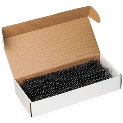 46-Hole Binding Machine Spiral Coil Binder Red,DIY Book Binder Kits with Electric Coil Inserter,4:1 Pitch 500 Sheets,Come with 100pcs Comb Binding Spines,School Office Home
