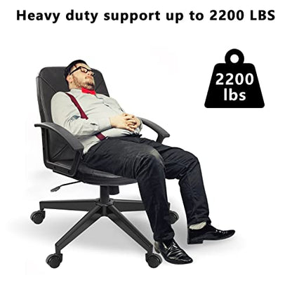 Omyoffice Office Chair Replacement Base, 28" Heavy Duty 2200LBS, Metal - color: Black