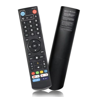 New V5 Pro Black Bluetooth Voice Remote Control,Compatible with vSeeBox V3/V2/V1/V5 Pro, V3 Plus,V1/V2,Max,Elite - color: Black