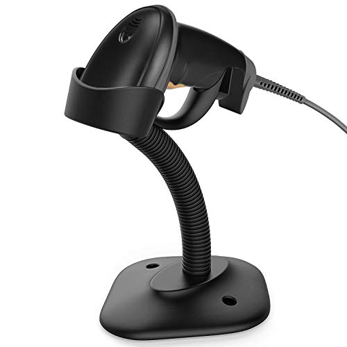 Esup Barcode Scanner with Stand USB Scanner Wired