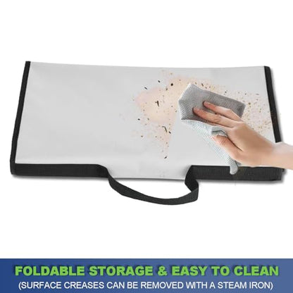 Printer Cover for Brother Work Smart MFC-J1360DW Printer(Silver) | Cover for Brother MFC-J1360DW/MFC-J1010DW Printer, Heavy Duty Waterproof Dustproof Anti-static Printer Protective Cover Case - color: Sliver