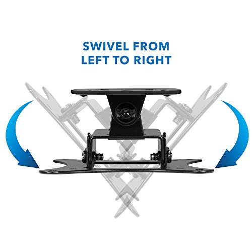 Mount-It! Small TV Wall Mount for 19–32 Inch Flat Screen TVs | Tilt and Swivel TV Wall Mount | Low Profile 2.4” Design | VESA 75x75 100x100 | Single Stud Installation | 44 lb Capacity - size: Small, style: Tilt and Swivel