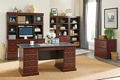 Sauder Heritage Hill Library/ Book shelf, Classic Cherry finish - size: L:29.80" x W:13.09" x H:71.26"