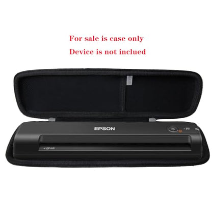 Anleo Hard Carrying Case for Epson Workforce ES-50 Portable Sheet-Fed Document Scanner (Black)