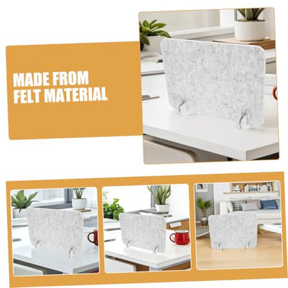 2pcs Felt Desk Privacy Divider Panels for Office and Students