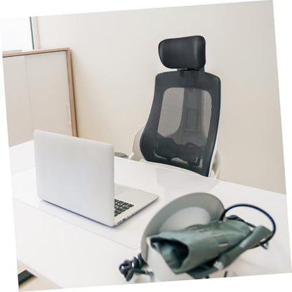 Tofficu Adjustable Office Chair Headrest Attachment for Ergonomic Support Height Angle Adjustable Neck Pillow for Enhanced Comfort Office Chairs Style