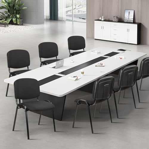 CLATINA Set of 5 Pack Stackable Waiting Room Chairs Fabric Black Reception Chair Metal with Thickened Seat Back Cushion for Waiting Conference Room Guest Stool (5 Pack) - color: Black, size: 5 Pack