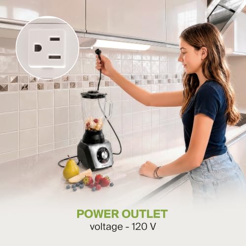 ASD LED Under Cabinet Lighting with 1 Power Outlet, 18 inch 8W 715 LM, Hardwired Under Cabinet Lights for Kitchen, 3000K/4000K/5000K, Under Counter Light Fixtures, ETL, White Finish (No On/Off Switch) - color: 18 Inch Outlet, size: 1 Pack