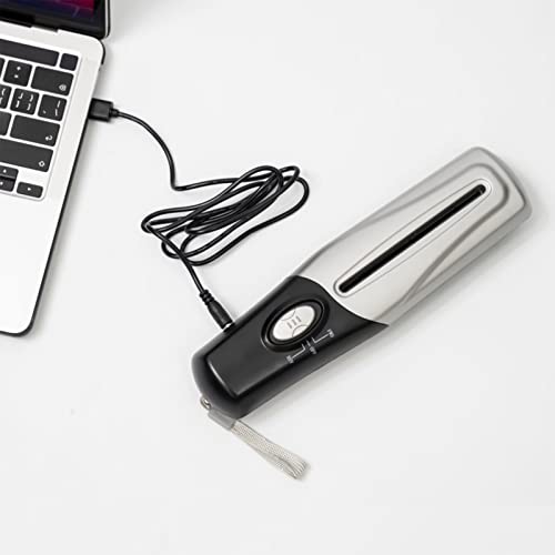 Handheld Paper Shredder Mini Portable USB Auto Paper Shredder Document Cutter Strip Cutting Machine Office Stationery