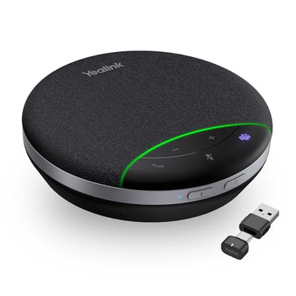 Yealink SP92 Bluetooth Speakerphone USB Conference Speaker and Microphone - size: SP92 with Dongle
