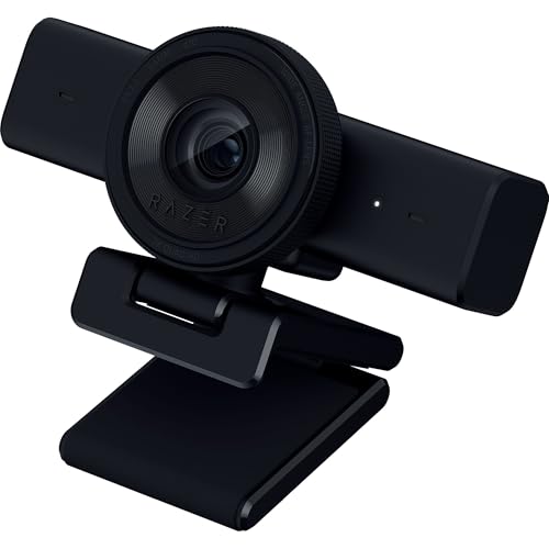Razer Kiyo V2 X Webcam for Streaming and Meetings, 1440p 60 FPS, Black - color: Black