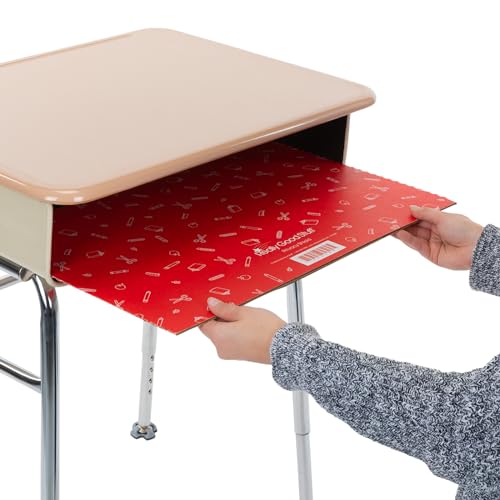Really Good Stuff Standard Privacy Shields, 3 Group Colors, Set of 12 | Ages 5+, Kindergarten+, Star & Swirl Matte Finish in Blue, Reduces Distractions and Helps Students Focus - color: Blue Stars, size: Standard 12"H