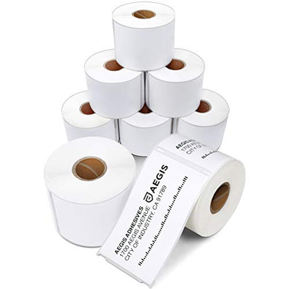 Replacement for DYMO 30256 (8 Rolls, 2400 Labels) 2 5/16" X 4" - size: 2-5/16" X 4" - 30256