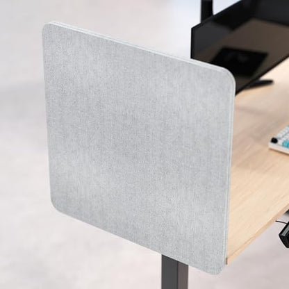 Universal Desk Privacy Panel – Heavy-Duty Desk Divider & Office Partition - Privacy Screen for Workspaces & Cubicles (1-Pack, 24" x 24") - size: 24" x 24"