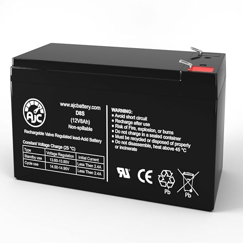 AJC Battery Compatible with APC Back-UPS NS 600VA 120V BN600G NS 600 12V 8Ah UPS Battery