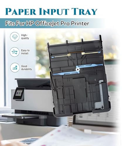 Paper Input Delivery Tray Replacement Part | Fits for HP OfficeJet Pro 9010 9012 9015 9016 9019 9018 9010E 9016E 9015E 9018E 9013E