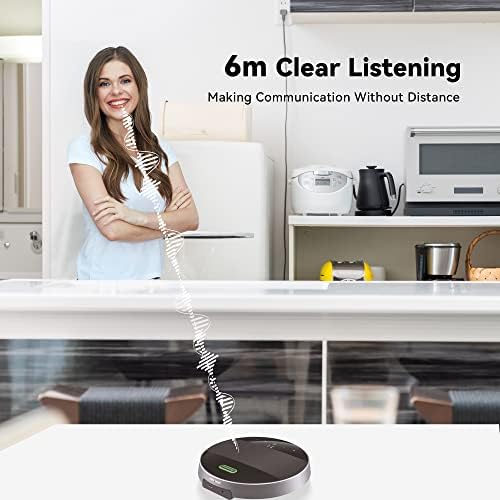 Tenveo 3X Optical Zoom 1080P 60FPS PTZ Conference System with 114° Wide-Angle Lens and MagiCall Bluetooth Speakerphone, Video Output via USB 3.0/HDMI/RS485/RS232, Ideal for Large Meetings - size: 3X Zoom/USB3.0/HDMI/MagiCall