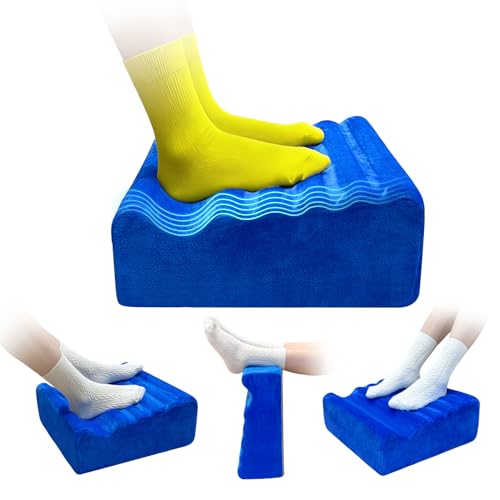 Foot Rest for Under Desk At Work Office Footrest Pillow Ergonomic Gaming Chair Foot Stool Foam Cushion Leg Elevation Support Pad for Back & Hip Pain Relief Office Accessories Supplies