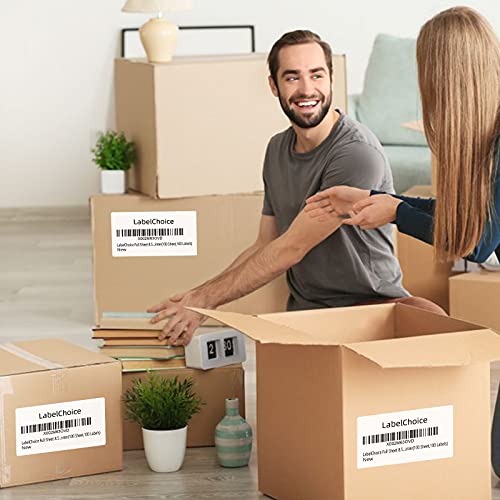 2640 Labels Replacement Compatible for DYMO 30323 2-1/8x4 Shipping and Address Labels (Not for Dymo 550, 5XL) Used with Labelwriter 450,450 Turbo,4XL,LabelChoice 12 Rolls 2.125x4 Direct Thermal Labels - color: Dm30323-12 Rolls