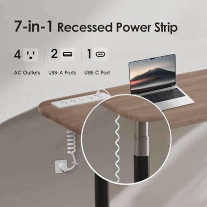 Drawer Outlet PD65W USB-C Fast Charging 5FT Spring Cord, White