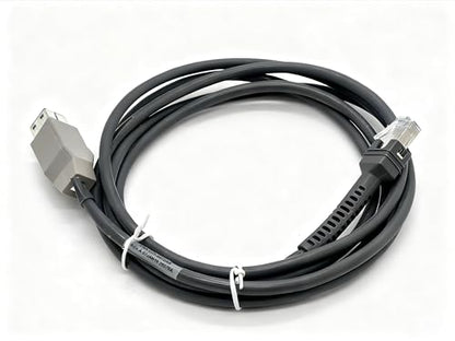 DS4608 USB Cable for Zebra for Symbol DS4608 DS/LI/LS4278 DS6878 DS7708 DS9308 DS9908 Handheld Barcode Scanner - 7ft. Straight Power Plus Connector (CBA-U23-S07ZAR)