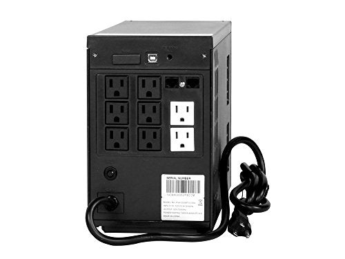 Liebert 1000VA 600W Line-Interactive UPS , Black (PSA1000) - size: 1000VA