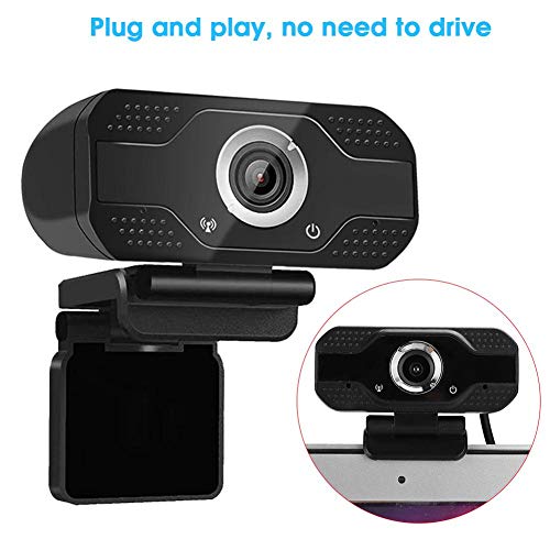 fosa1 Full HD 1080P 30FPS Webcam, 2MP Desktop Computer Camera USB Camera Support Video Calling, Recording, Video Conference Streaming Computer Web Camera Built in Microphone PC Webcam
