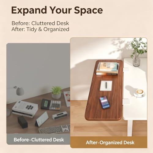 Desk Extender Tray,Computer Elbow Arm Support,Foldable Keyboard Tray,90° - color: Black, size: 60cm x 25cm