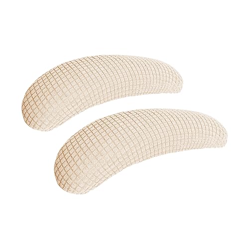 FORCHEER Beige Office Chair Armrest Covers 10-13 inch Long 2 Pieces Stretchable Water Resistant Jacquard Desk Chair Arm Rest Covers for Computer Chair Arm Removable Washable - color: Beige, size: Chair Armrest Cover-Elastic