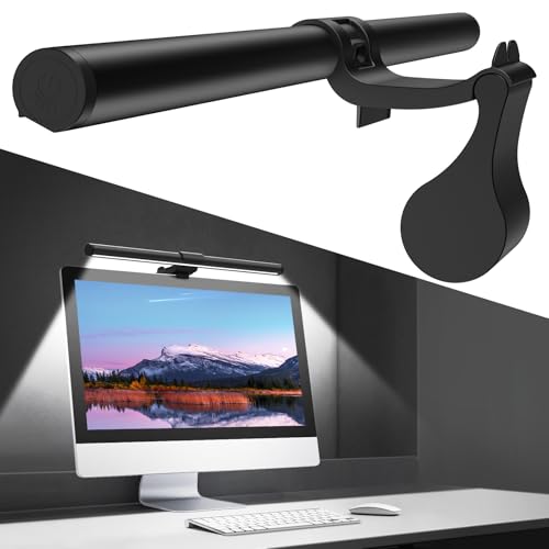 Monitor Light Bar, Ra90 Computer Monitor Lamp for Eye Caring, USB Reading Lamp Task Lamp, Dimmable Light Bar with Memory, No Glare Space Saving Home Office 16.20" 1-Pack - size: 16.20-INCH