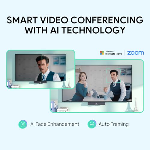Yealink UVC34 4K Video Conference Camera System for Huddle Meeting Rooms - color: UVC34