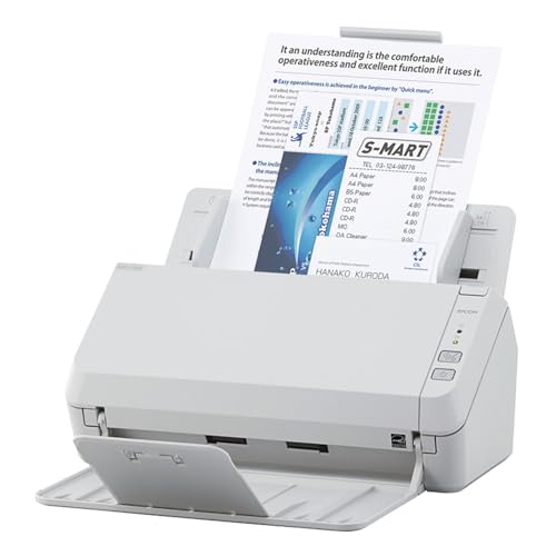 RICOH SP‑1130N High‑Speed Duplex Document Scanner, Ethernet/USB - size: SP‑1130N