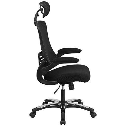 Flash Furniture Mesh Swivel Adjustable Office Chair, Black