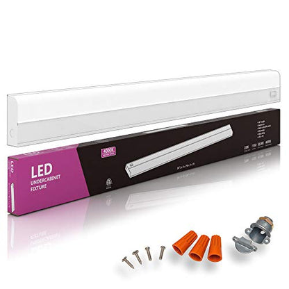 36" Hardwired Under Cabinet Light, 4000K Cool White, ETL, 1550 lm, Dimmable - color: 4000K CoolWhite, size: 36 INCH