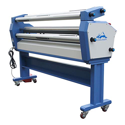 US Stock Wide Format Laminator 55in/63in Full-Auto Cold Laminating Machine With Trimmer - Roll to Roll Large Format (55 Inch)