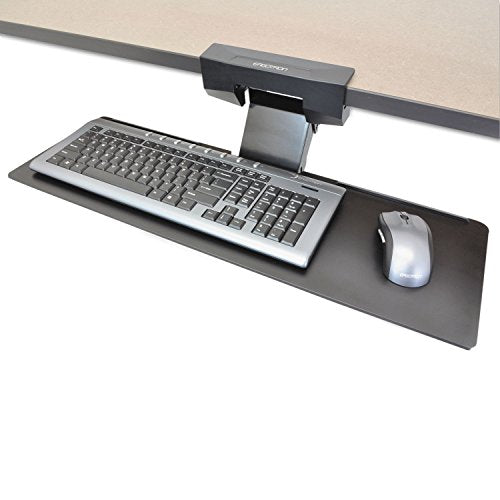 Ergotron 97582009 Neo-Flex Underdesk Keyboard Arm, 27w x 9d, Black