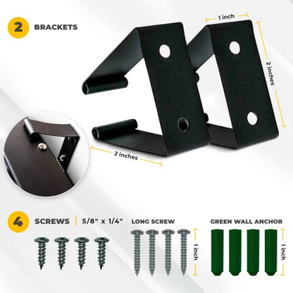Heavy Duty Metal Power Strip Surge Protector Mounting Brackets, Compatible for All OPENTRON Models and Other Popular Brands