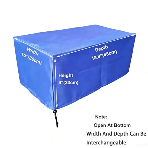 Printer Dust Cover, Copiers Enclosure Dirts Jacket Compatible for HP OfficeJet 3830 6978 8025 8015 ENVY 7255 / 8034 / 9015 Wireless Printer