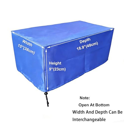 Printer Dust Cover, Copiers Enclosure Dirts Jacket Compatible for HP OfficeJet 3830 6978 8025 8015 ENVY 7255 / 8034 / 9015 Wireless Printer