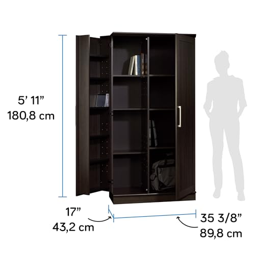 Sauder HomePlus Storage Cabinet/ Pantry cabinets, Dakota Oak finish - color: Dakota Oak