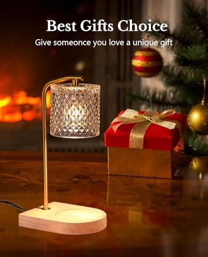 Small Bedside Table Lamp for Bedroom: Glass Shade Bedside Lamps for Nightstand, Dimmable Night Stand Light Lamp with Timer for Living Room, Dorm, Home Office Decor (1*LED Bulb Included)