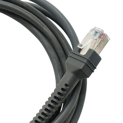 DS4608 USB Cable for Zebra for Symbol DS4608 DS/LI/LS4278 DS6878 DS7708 DS9308 DS9908 Handheld Barcode Scanner - 7ft. Straight Power Plus Connector (CBA-U23-S07ZAR)