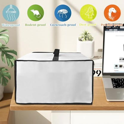 Printer Cover for Canon Megatank G3290 Printer (Silver) - color: Silver