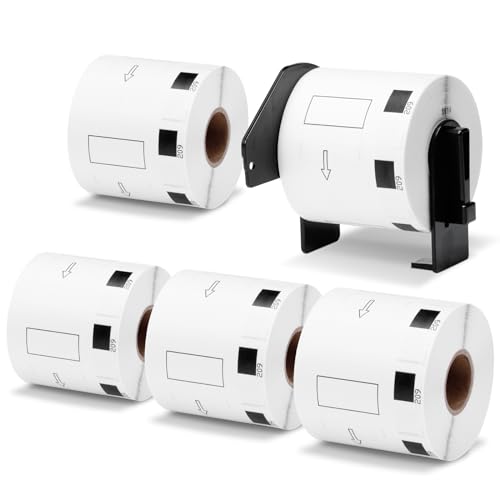 Compatible with Brother 2.4" x 1.1" DK-1209 Small Address/Barcode QL Label - size: 2.4 inch x 1.1 inch (1209)