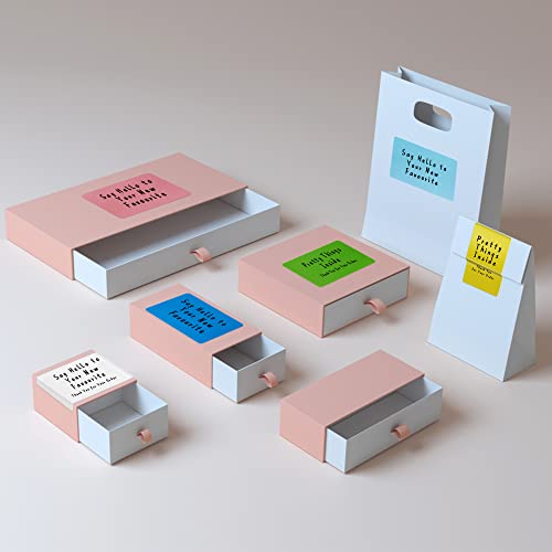 Hybsk 3x2 inch Direct Thermal Labels for Barcodes, Address, Compatible with Rollo Label Printer & Zebra Desktop Printers (3"x2",White) - color: 1 Roll White, size: 3"x2"
